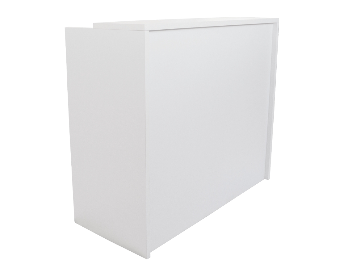 Balcão de receção Compact. 120 cm. Blanco