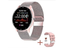 Relógio inteligente feminino 2023, smartwatch esportivo à prova d'água com tela sensível ao toque HD, compatível com Android e iOS, com lembrete de chamada e bicicleta elétrica.
