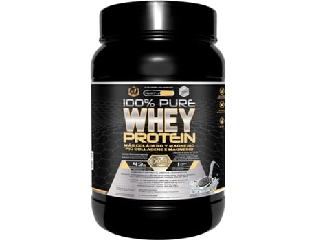Proteína Whey HEALTHY FUSION Whey Protein Puro com Colágeno e Magnésio Melhore Seus Treinos Protege e Aumenta a Massa Muscular Biscoito 1Kg