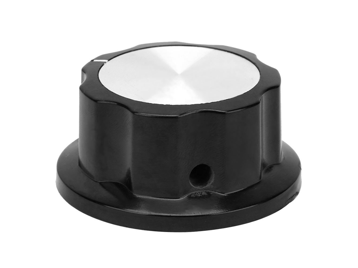 Laxiscreed Knob De Potenciômetro Com Design Granulado Para Controle De Volume