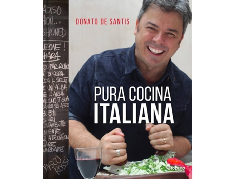 Livro Pura Cocina Italiana de Donato De Santis (Espanhol)