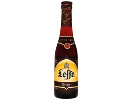 Cerveja CERVEZAS LEFFE Brune 0.33L (24 unidades)