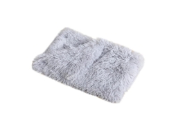 Manta Fluffy de Pet Nova Line Cinza