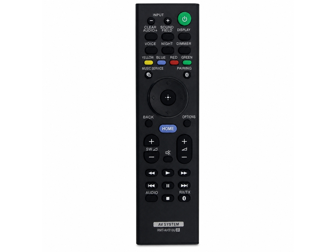 Comando À Distância Para Soundbar Compatível Com Sony Rmt-ah310u_dae