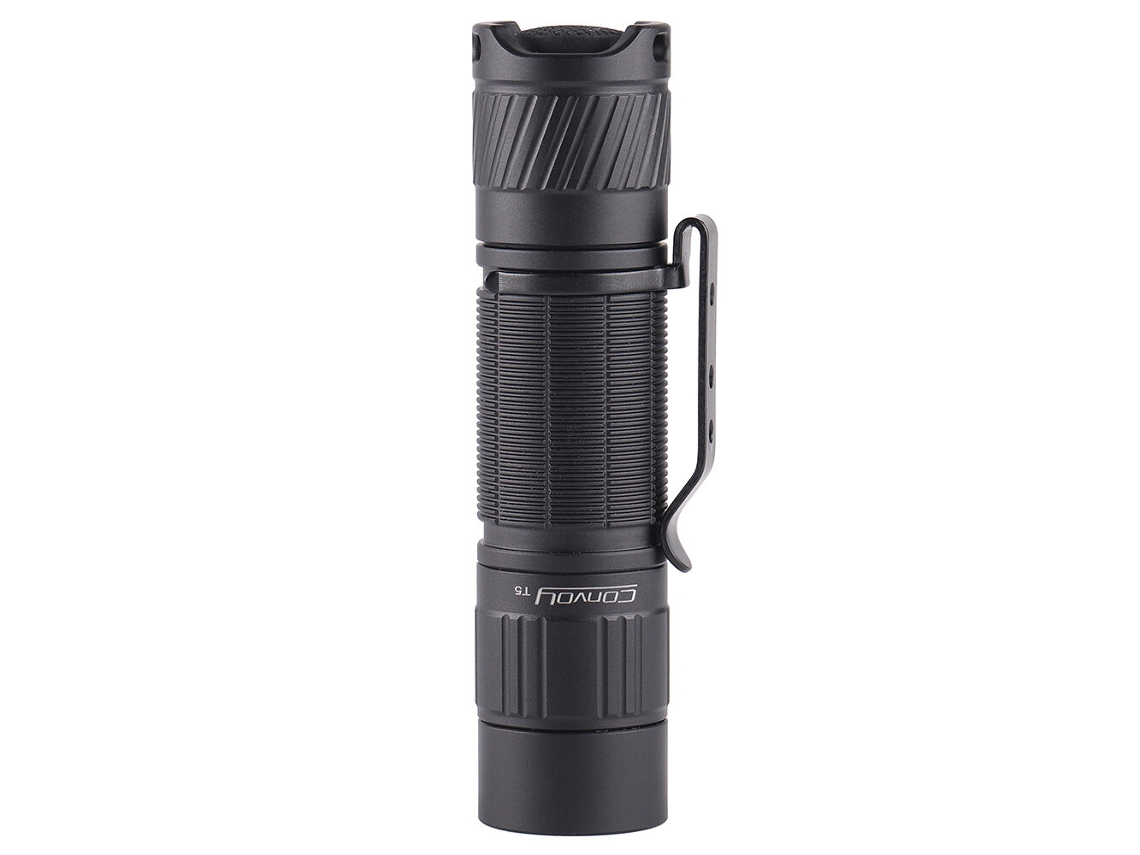 Lanterna Led Red-convoy T5 Azul Verde Laranja Amarelo Vermelho Aa/14500 Mini Lanterna Led Lanterna 12 Grupos Pesca Camping Lâmpada De Trabalho