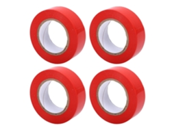 Fita Isolante Elétrica, Material Pvc, Adesivo Forte Para Isolamento De Fios, Uso Externo, 10 Rolos De 20mm X 10m