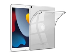 Capa De Silicone Transparente Para Ipad 10,2 , Com Parte Traseira Protetora Em Tpu Maior Durabilidade E Estilo. Tuotuo (2021 2019)