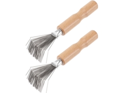 Caneta de limpeza para remoção de pelos com 2 dentes de metal
