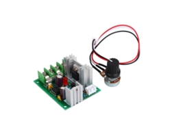 Hkj controlador de Velocidad de Motor Dc Pwm 12v24v30v 120w com Fusível Interruptor Universal