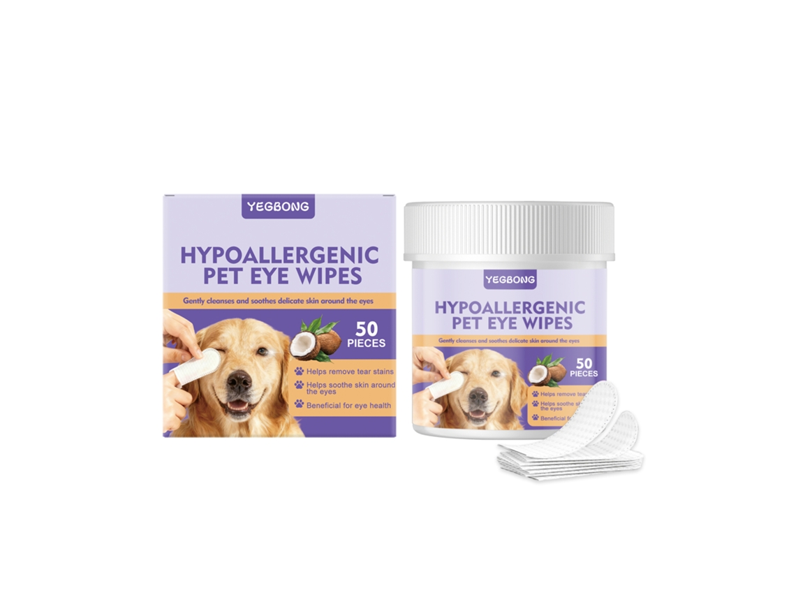 Toalhas Limpeza Olhos Pets Alta Qualidade
