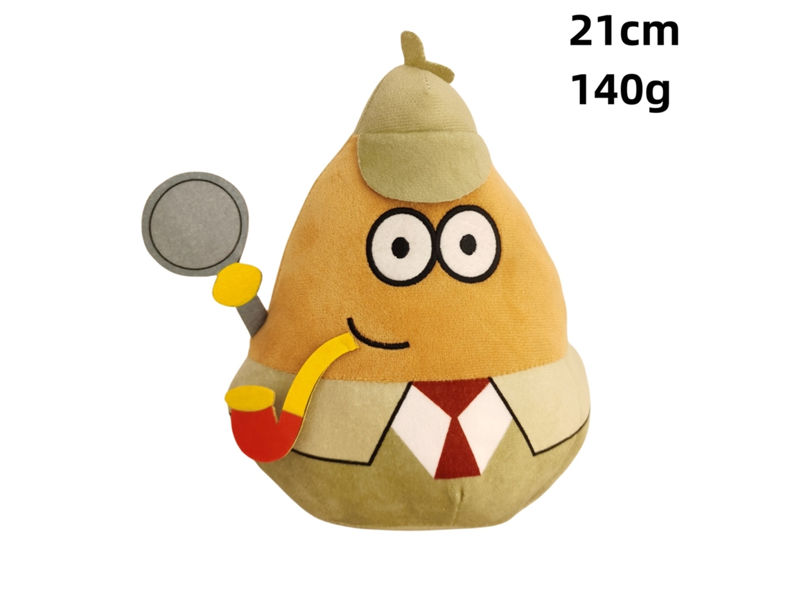 Meu Animal de Estimação Alienígena Pou Pelúcia Estilo Detetive GOKOCO