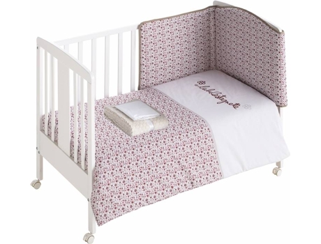 Conjunto para Berço  Garnet Liberty Lulu (60x120 cm - Rosa)