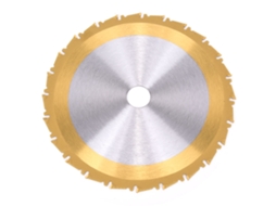 Hoja De Sierra Circular Tct Carburo Para Madera, Accesorio De Herramienta Eléctrica, 210x1.8x25.4x24d, Titaneada