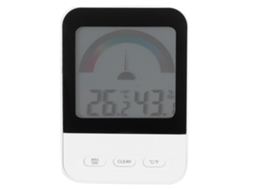 Termohigrômetro Digital com Display LCD Retroiluminado para Estufa e Ambiente Interno | S/MARCA