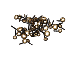 Kit De Reparo Da Ponta Da Vara De Pesca 40pcs Guias De Cerâmica Aço Inoxidável Para Água Salgada E Doce Preto E Ouro