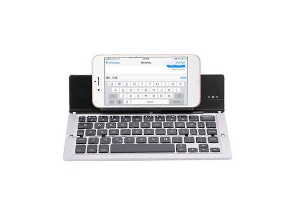Mini Teclado Bluetooth TAISHENGDA com Trackpad, recarregável, compatível com iOS