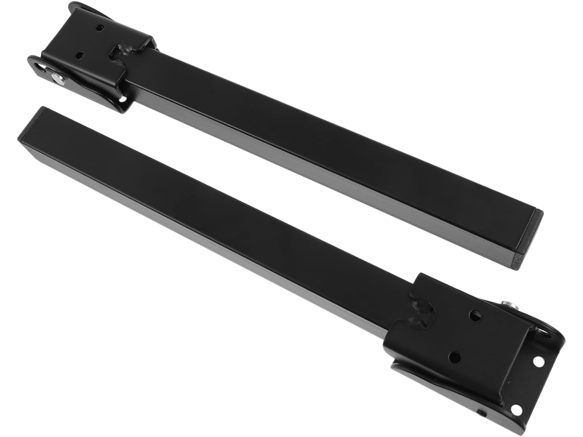 Conjunto De 2 Pés Dobráveis Metal Reforçado Para Sofás Cama Design Que Economiza Espaço, Ideal Para Projetos De
