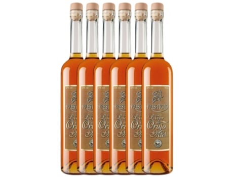 Cachaça Sinc Prestigio Orujo Miel 70 cl (Caixa de 6 unidades)