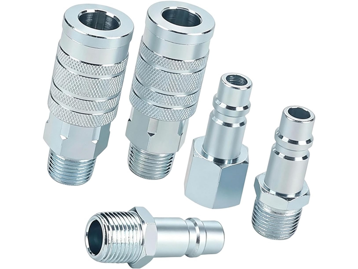 Conector Pneumático Com Rosca De 360 Graus - Rotação Flexível - Adaptador