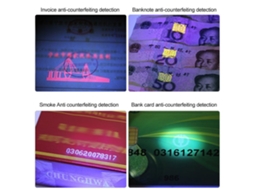 Mini Lanterna Led Ultravioleta Uv, Luz Negra, Chaveiro, Lâmpada De Inspeção - Preta SUNNY SPACES