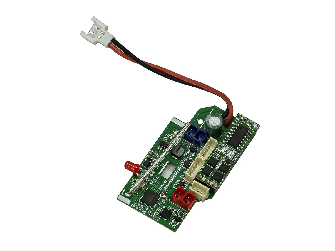 Controle Remoto + Placa Receptora Qf009 Su 35 Fighter Versão Brushless Peças Reposição Acessórios Avião Rc Placa Receptora 2.4ghz 4ch MDUG