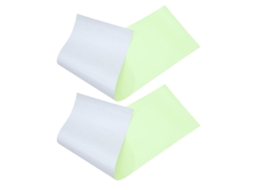 Película Adesiva Luminescente Para Artesanato Diy, 2 Peças Em Pet Com Adesivo Forte Para Decorar Caixas De Presente E