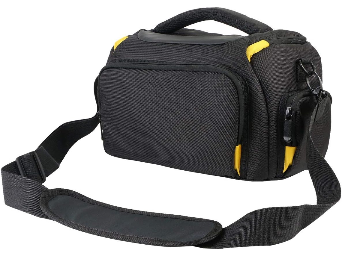 Bolsa De Ombro Rígida Para Câmera Compatível Com Nikon D3500/canon Eos M50, Eos 4000d, 2000d/sony/panasonic Slr/câmera/lente Dslr. Brilvibera (l)