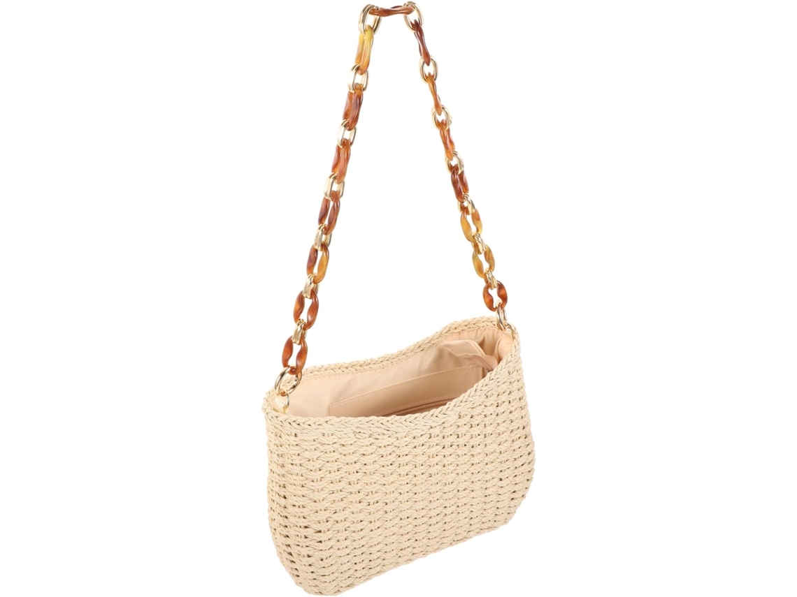 Bolsa De Ombro Grande, Tecida À Mão, Ideal Para Praia E Para Mulheres. Prática E Leve.