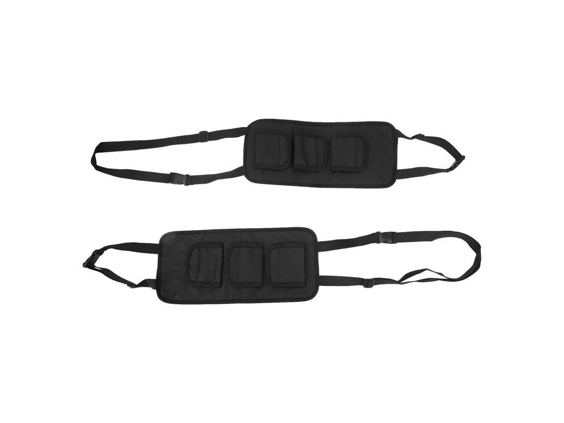 Apoio de Vara de Pesca para Carro com 2 Correias Ajustáveis