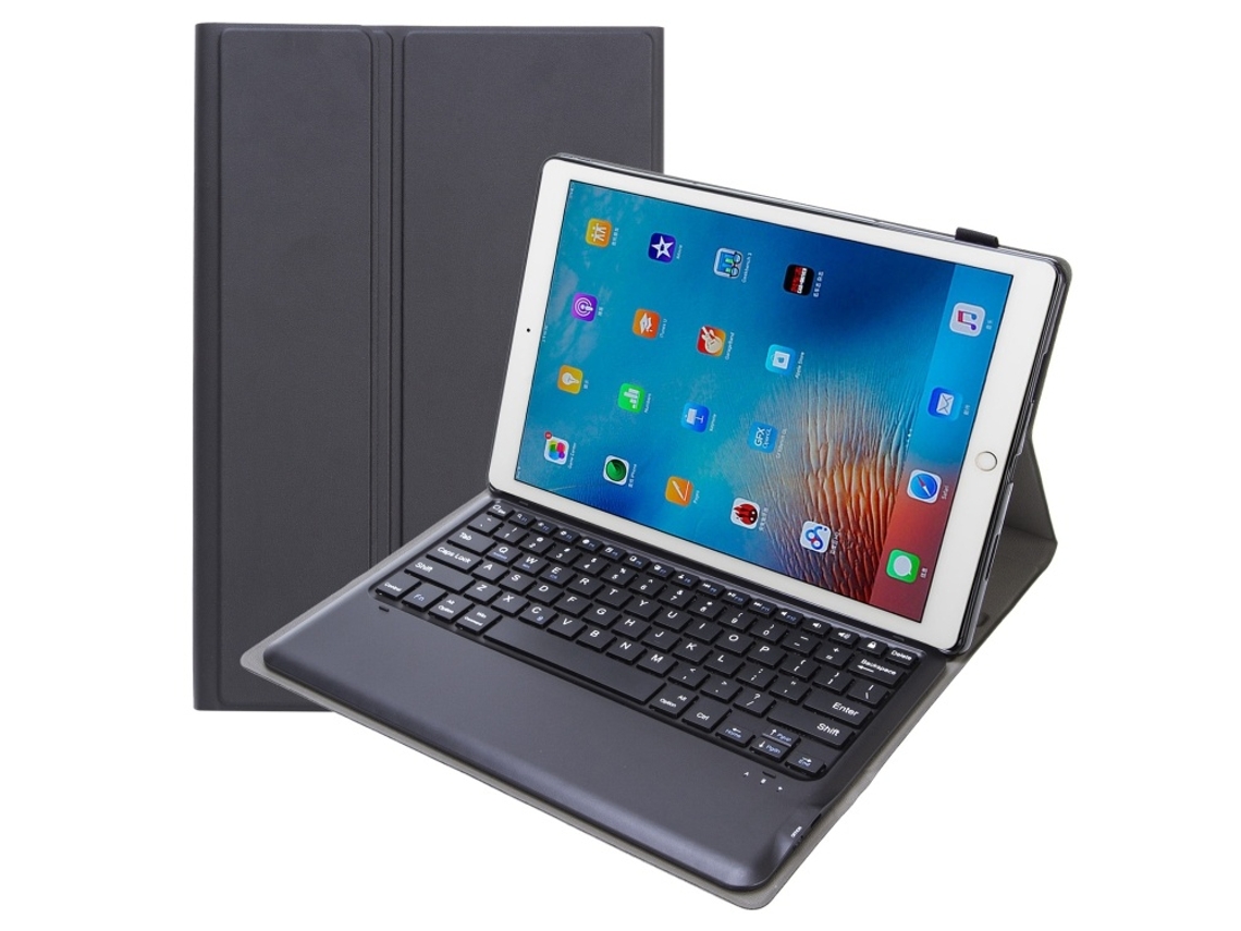 Capa Com Teclado Bluetooth Destacável Para Ipad Pro 12.9 Pol. 2015 2017 Layout Pt