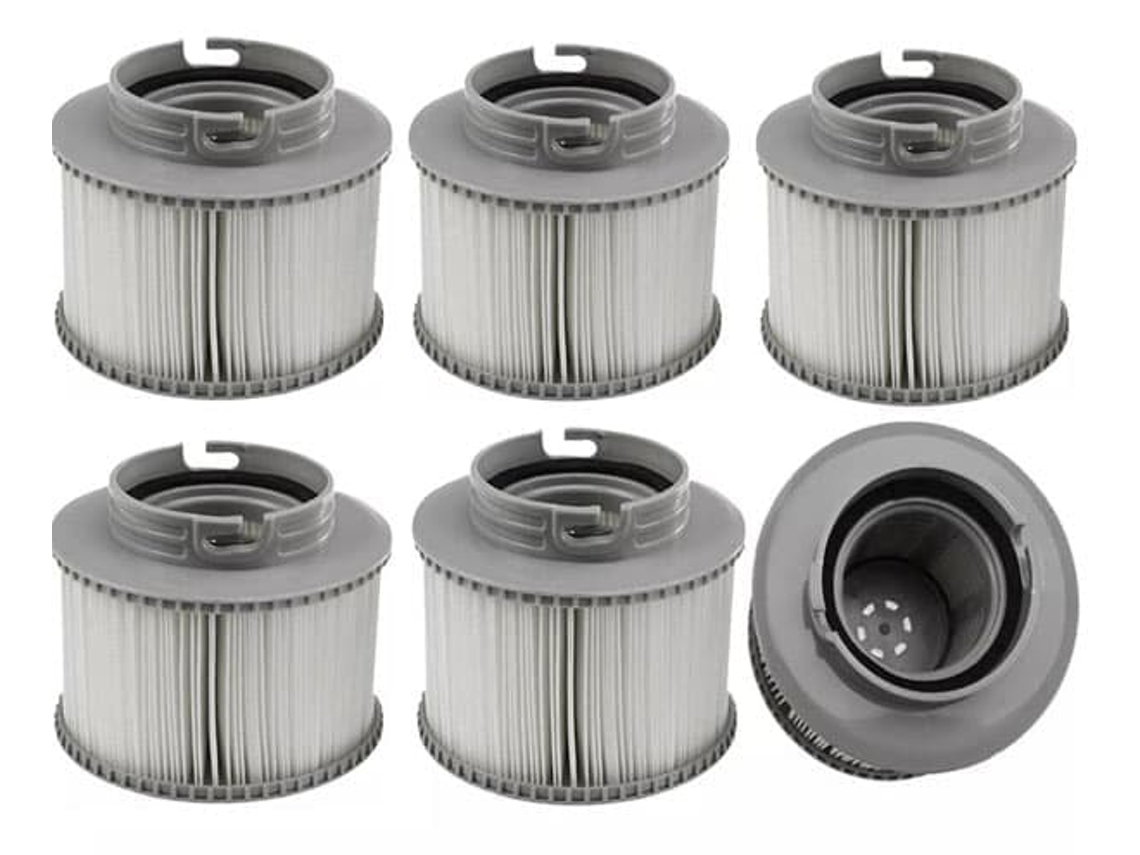 6 Peças de Cartucho de Filtro AQUAFORGE compatível com Mspa Fd2089 para piscina