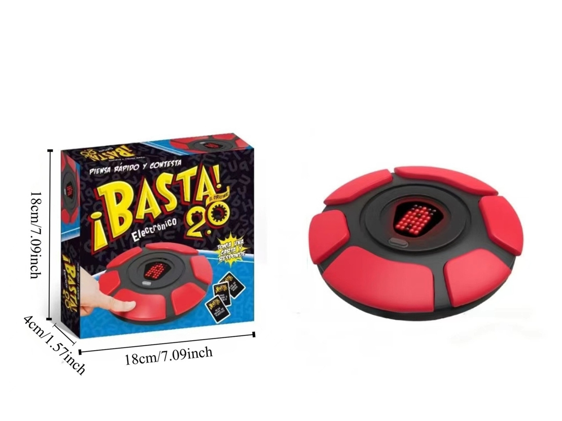 Jogo de Tabuleiro Crazy Letter Game, Infantilsegunda Geração Caixa Pequena Vermelha com Inscrição Ocidental CHENNNLS