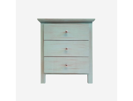 Mesa de Cabeceira Vintage PEJECAR Verde (58x50x35cm)
