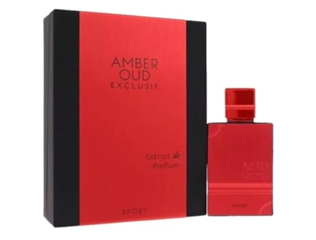 Perfume Clássico Haramain Para Homens E Mulheres Com Fragrância Duradoura (vermelho E Preto, 60 Ml)