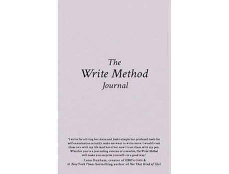 Livro The Write Method de Anna David Dr Josh Lichtman (Inglês)