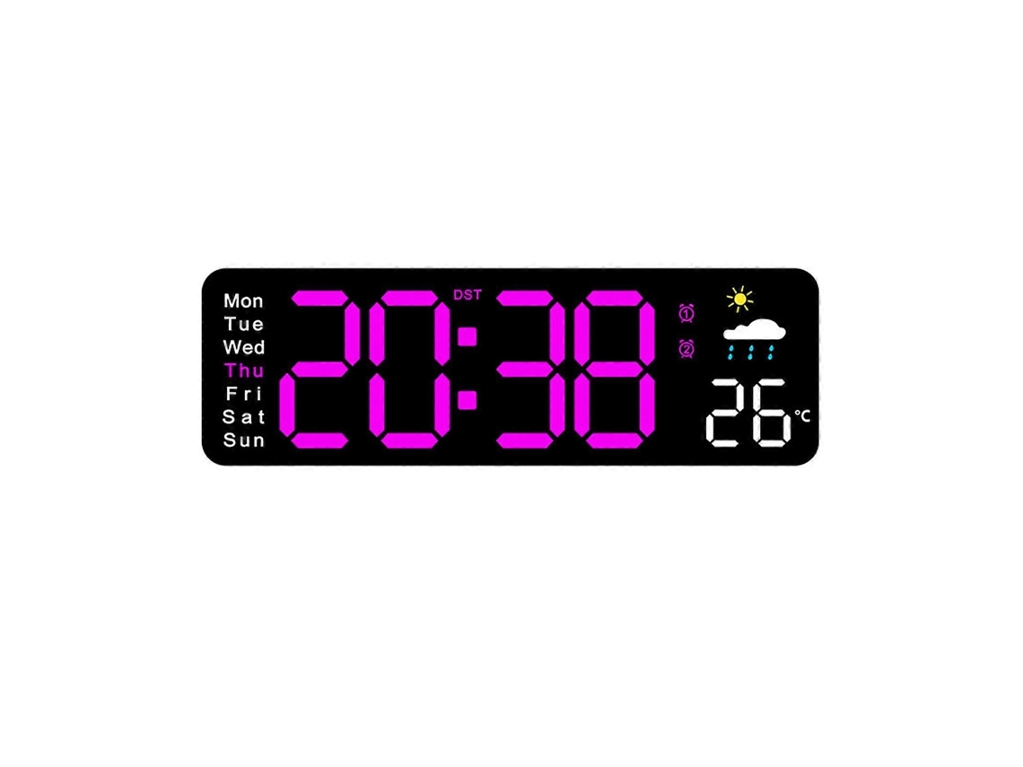 Relógio Portátil com Calendário GOKOCO