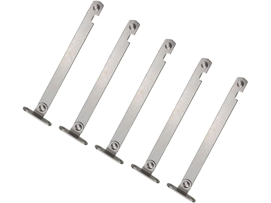 Conjunto De 5 Hastes Suporte Para Dobradiças Portas Armário, Fáceis