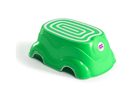 OKBABY Herbie Plataforma para Levantar Bebês com Borracha Antiderrapante Verde