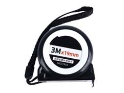 Fita métrica auto bloqueável aço fosco de alta precisão 3m x 19mm fácil leitura | S/MARCA