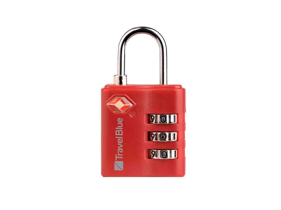 Travel Blue Tsa Approved Suitcase Padlock 3 Dial Combination Pack Of 2