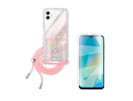 Película de Ecrã Shinnyhands Free Cleargel para Samsung Galaxy A16 5G CAPASMART Silicone Rosa
