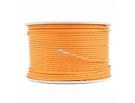 Bobina de Cable Sftp Pimf Awg23 Nanocable 10.20.1700-305 Cat.7/ 305m/ Naranja
