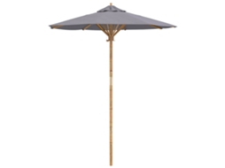 Maison Exclusive - Guarda-sol De Jardim Ø 180 X 230 Cm Bambu Redondo