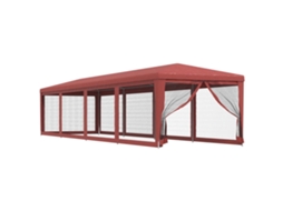 Party Tent, Party Tents Vidaxl Vermelho Polietileno (3 X 12 M)
