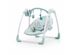 Baloiço Asalvo Daddy - Luz E Carrossel, 5 Velocidades, 16 Melodias, Do Rn Até 9 Kg - Coco Verde