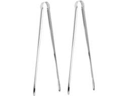 Pinça Para Bife Amosfun De Aço Inoxidável, Conjunto De 2 Peças, Pinça Multifuncional Para Cozinha, Ideal Para Churrasco