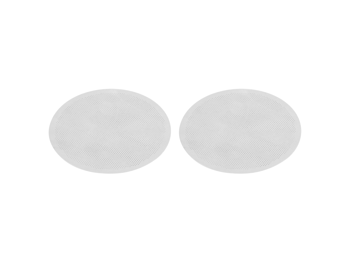 2pcs Malha Filtro Café Aço Inoxidável 304 Reutilizável, Tela Fina