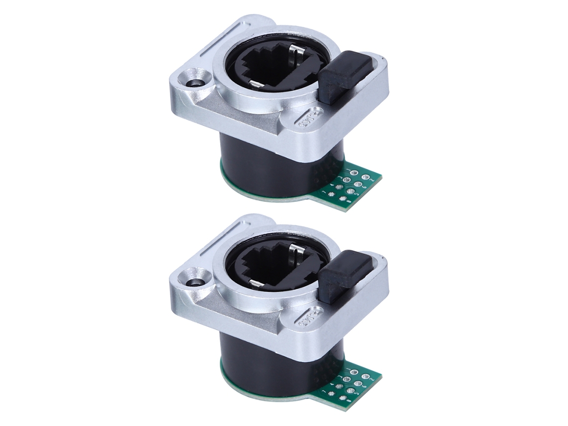 Conjunto de 2 Painéis PCB RJ45 Impermeável S/MARCA