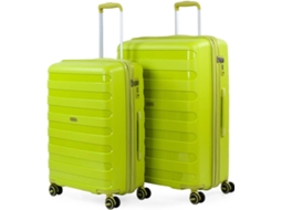 Conjunto de Malas de Viagem JASLEN 161216 Verde (106 L)