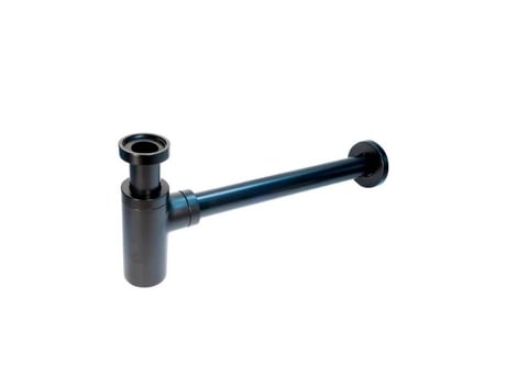 Sifão Para Garrafas Cromado 1 1/4 Preto, Idrospania.